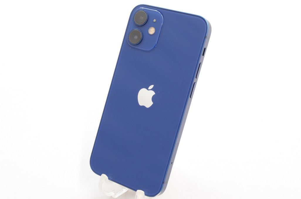 []SIMフリー Apple iPhone12 mini 64GB Blue A2398 MGAP3J/A