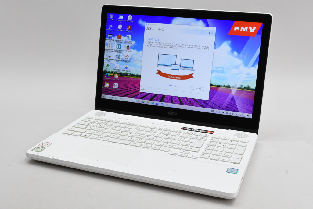 店舗良い LIFEBOOK FUJITSU ノートパソコン 中古 AH アーバンホワイト