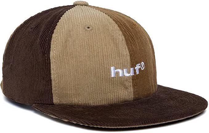 HUF 98 Mix Corduroy 6 Panel Hat Cap Brown キャップ