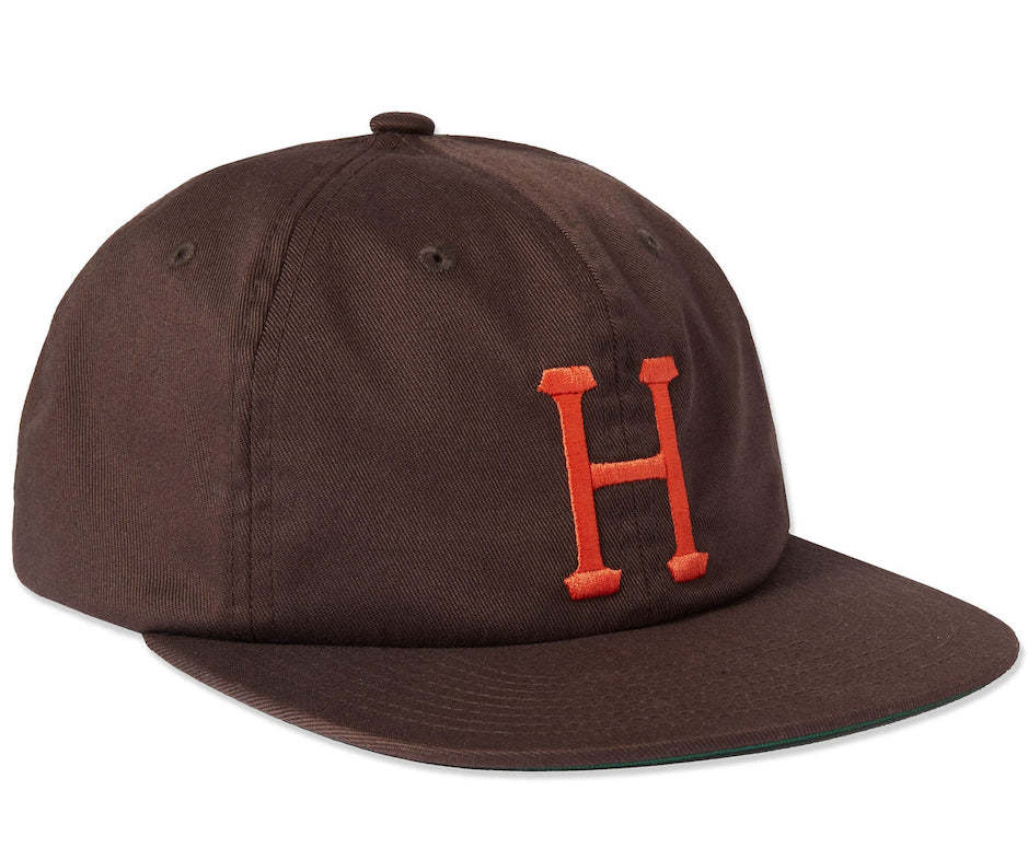 HUF Sf Classic H 6 Panel Hat Cap Chocolate キャップ