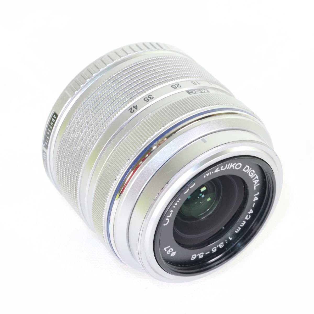 ジャンク OLYMPUS M.ZUIKO DIGITAL 14-42mm F3.5-5.6 II R シルバー
