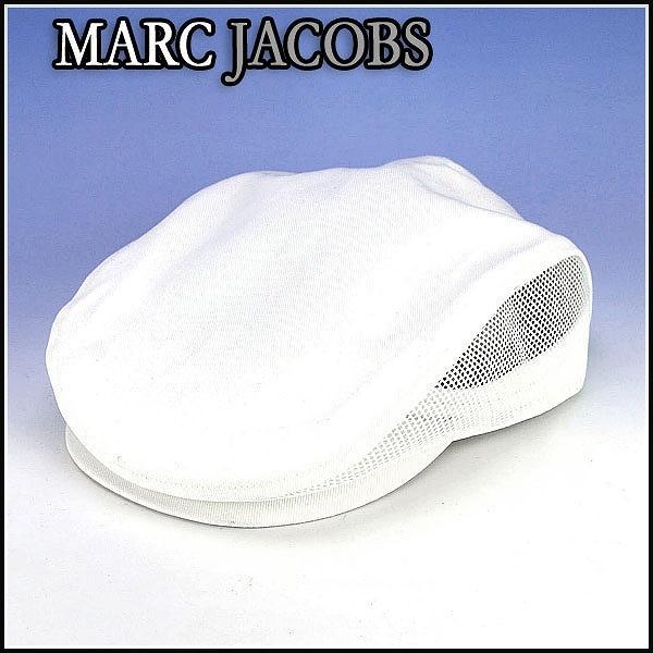 未使用新品　MARC　JACOBS　メッシュハンチング　ホワイト_画像1