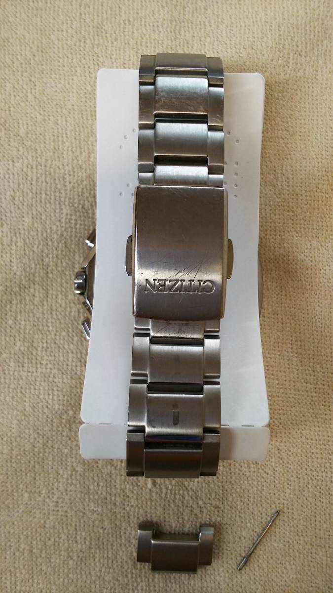 【CITIZEN 電波ソーラー チタン デジアナ ATV53-3023 U680】