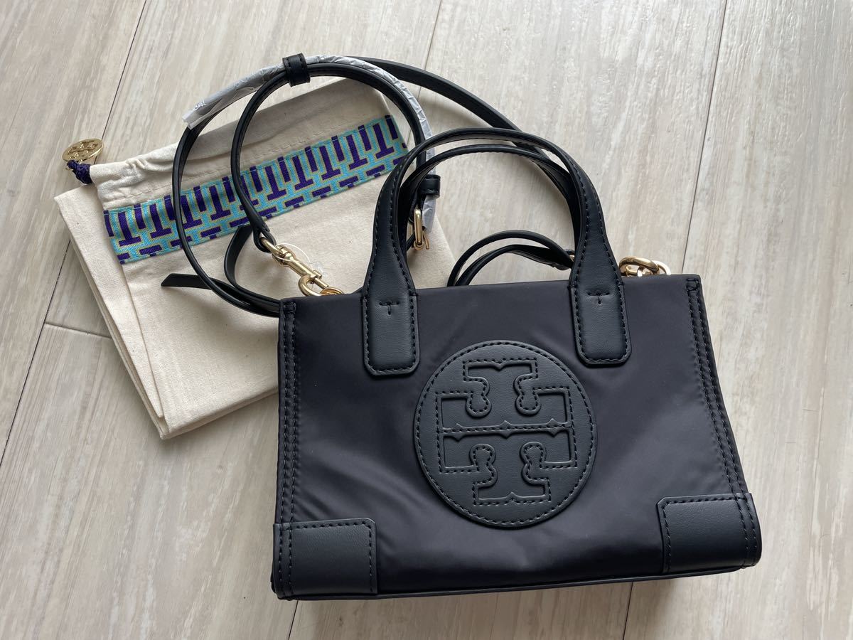 新品・未使用 トリーバーチ TORY BURCH ナイロン マイクロ ミニ トート