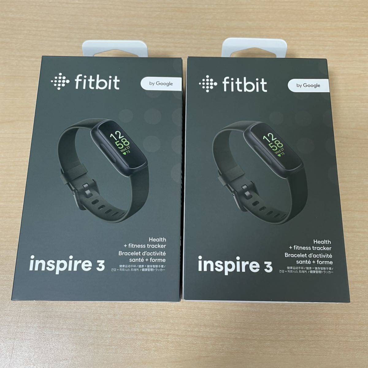未使用・未開封】【2個ペア】【送料込】Fitbit Inspire3 Googleストア