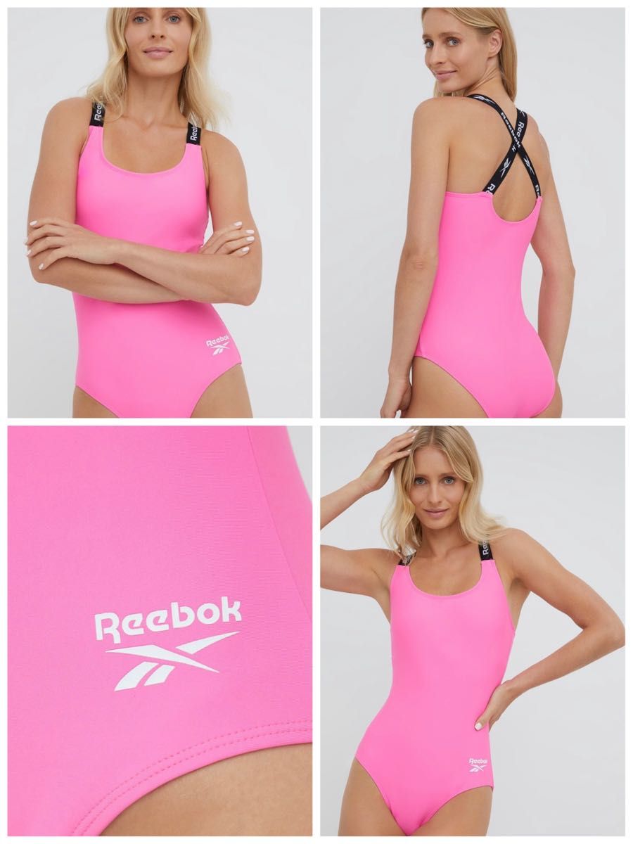 Reebok リーボック　競泳水着　練習水着　ピンク　xsサイズ 36サイズ　レディース　日本未販売