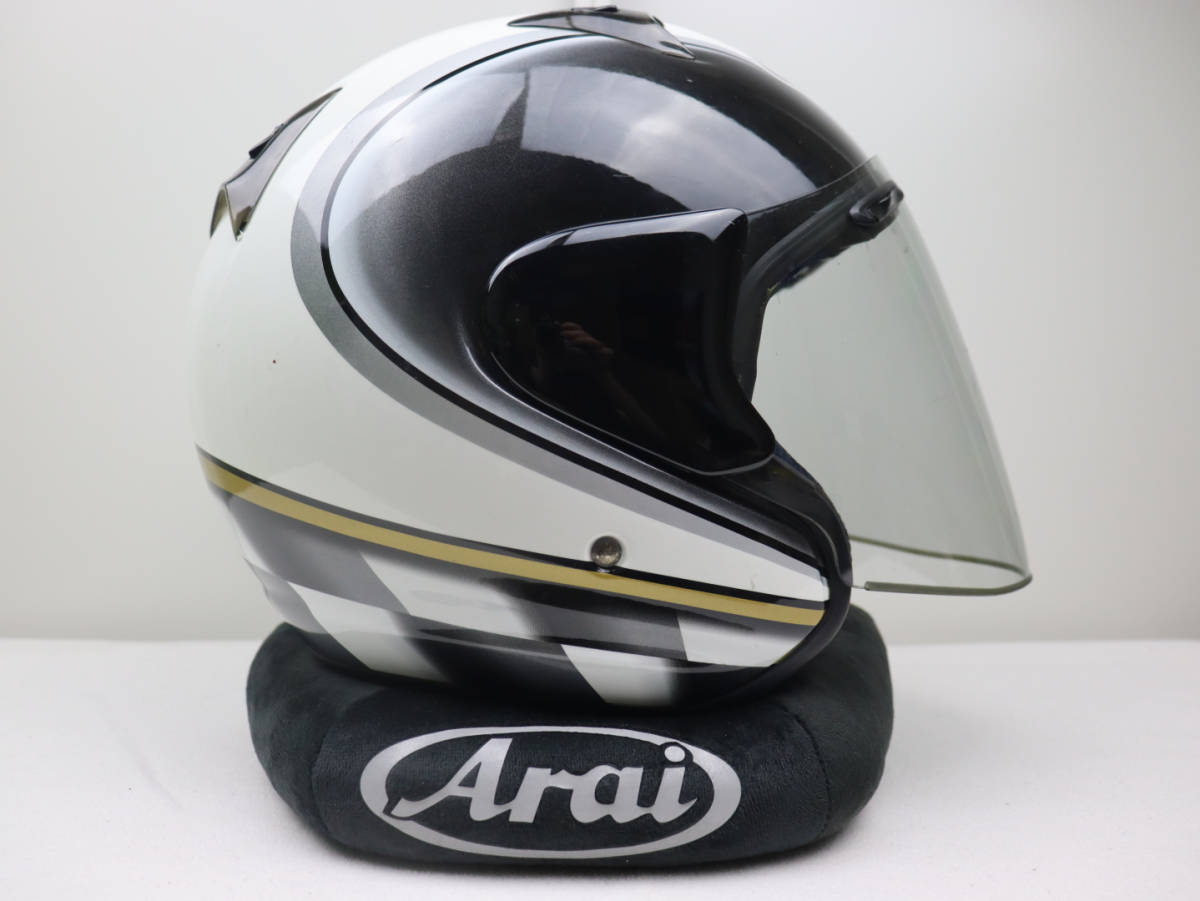 希少】ARAI アライ SZ-F RETRO レトロ 黒 SZF ジェット 希少】ARAI アライ SZ-F RETRO レトロ 黒 SZF ジェット