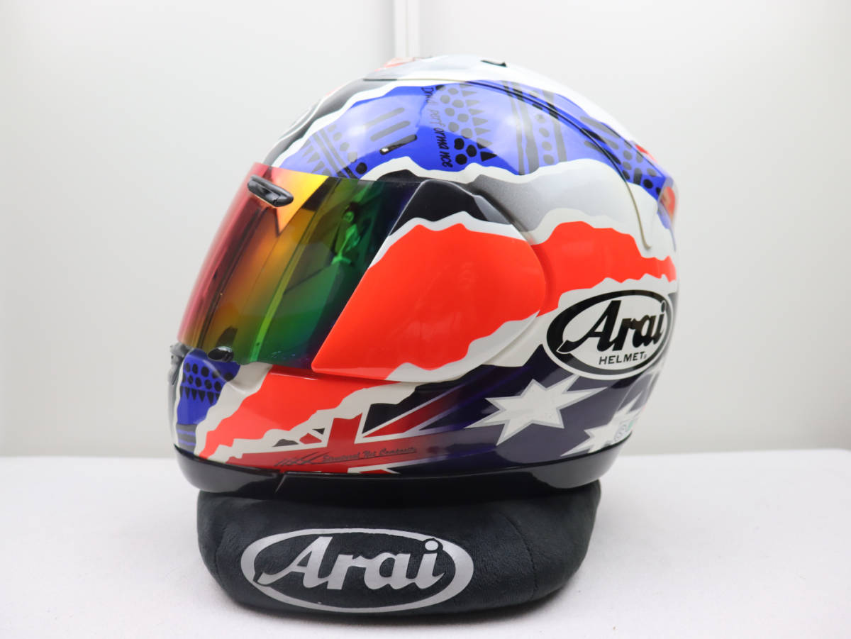 【希少】ARAI アライ SNC SIGNET RR シグネットRR DOOHAN ドゥーハン 5連覇記念限定 フルフェイスヘルメット Sサイズ _画像4