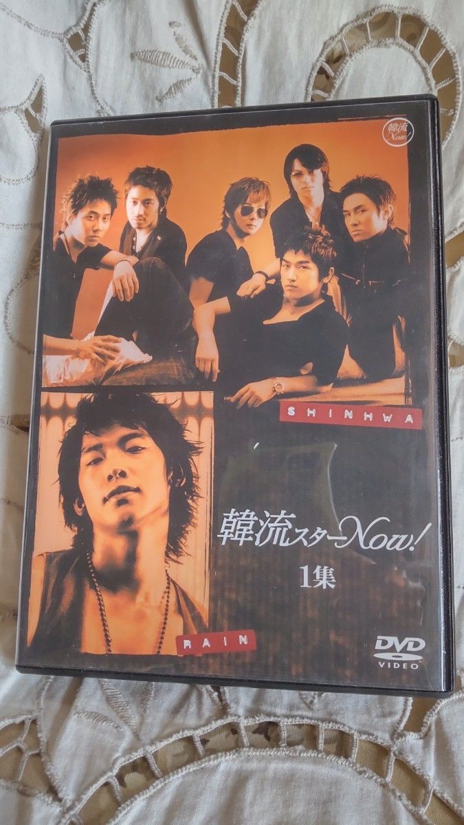 (DVD) 韓流スターNow! (1) (2004) 神話 (SHINHWA) ; ピ (rain) 　ポストカード付