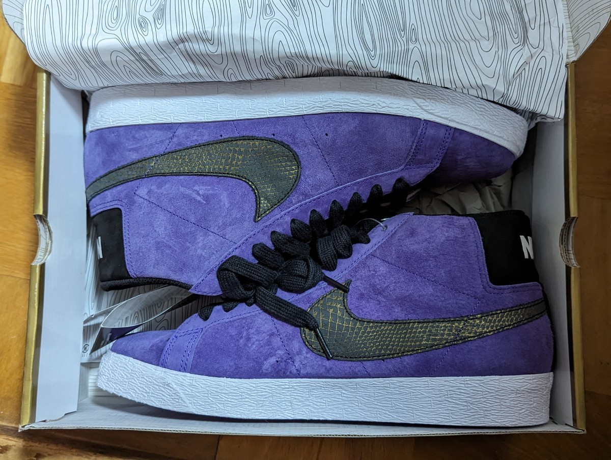 【即決】Nike SB Blazer Varsity Purple 29cm US11 ブレザー　ブレイザー　デッドストック　_画像2