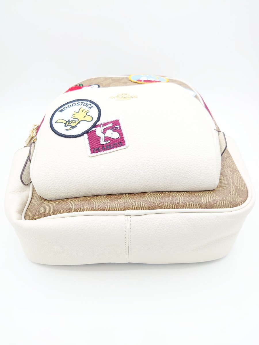 [ new goods ]COACH rucksack bag pack signature Snoopy collaboration 