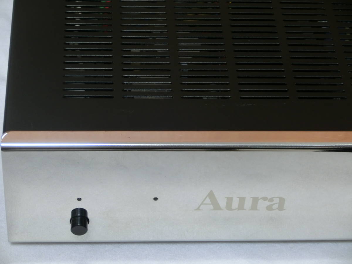 ☆ 中古 Aura Design PA-100 APA-100-CHR/100 パワーアンプ 現状渡し