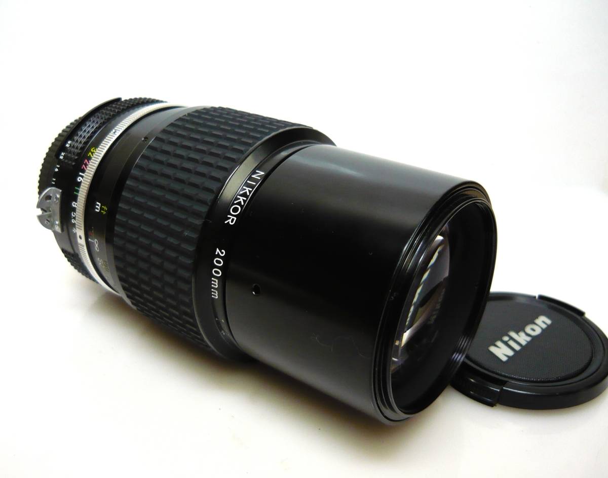 ★Nikon(ニコン)◆ NIKKOR 200mm 1:4 Ai ●実用・良品