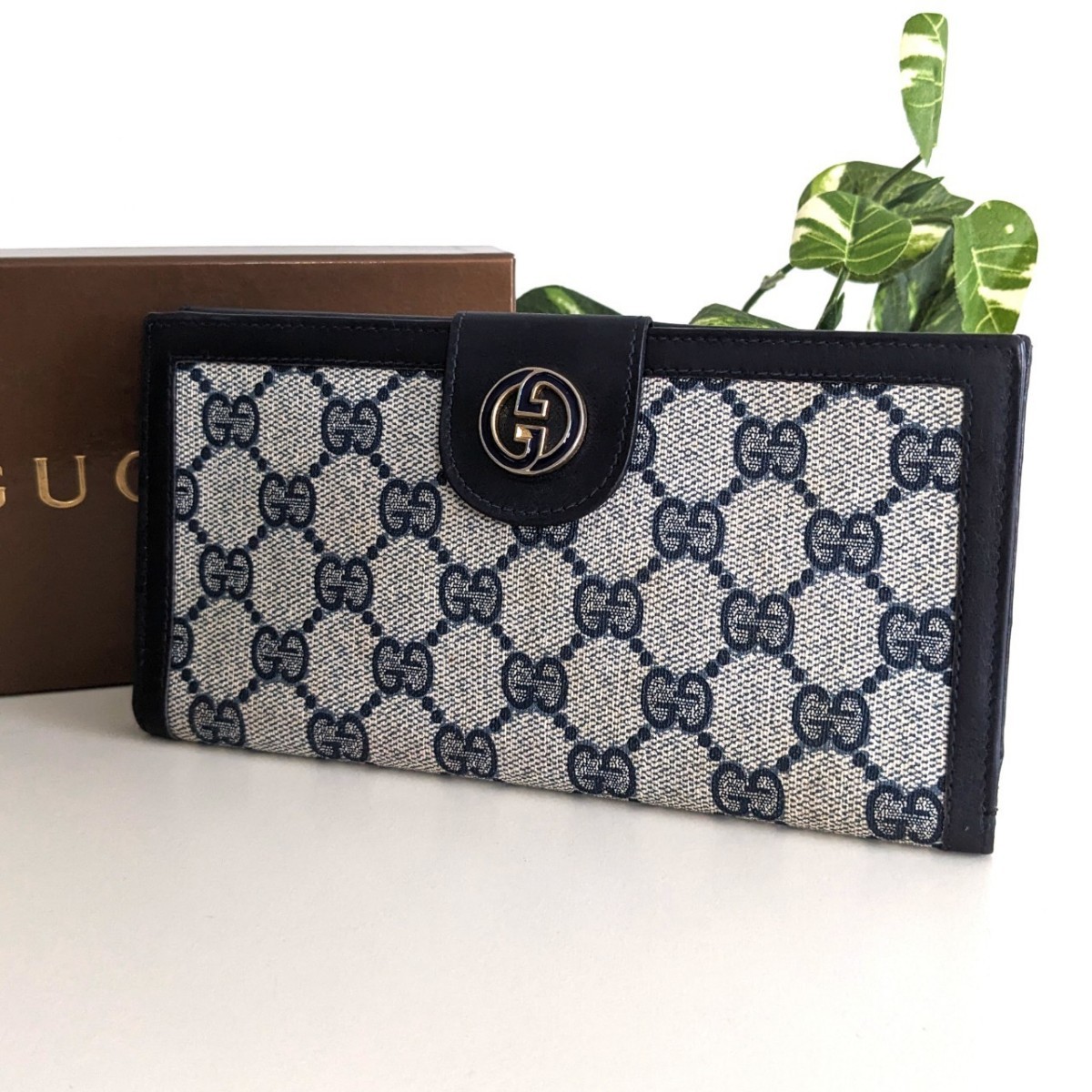 送料無料】希少 OLD GUCCI グッチ シェリーライン レザー 良品 | nate