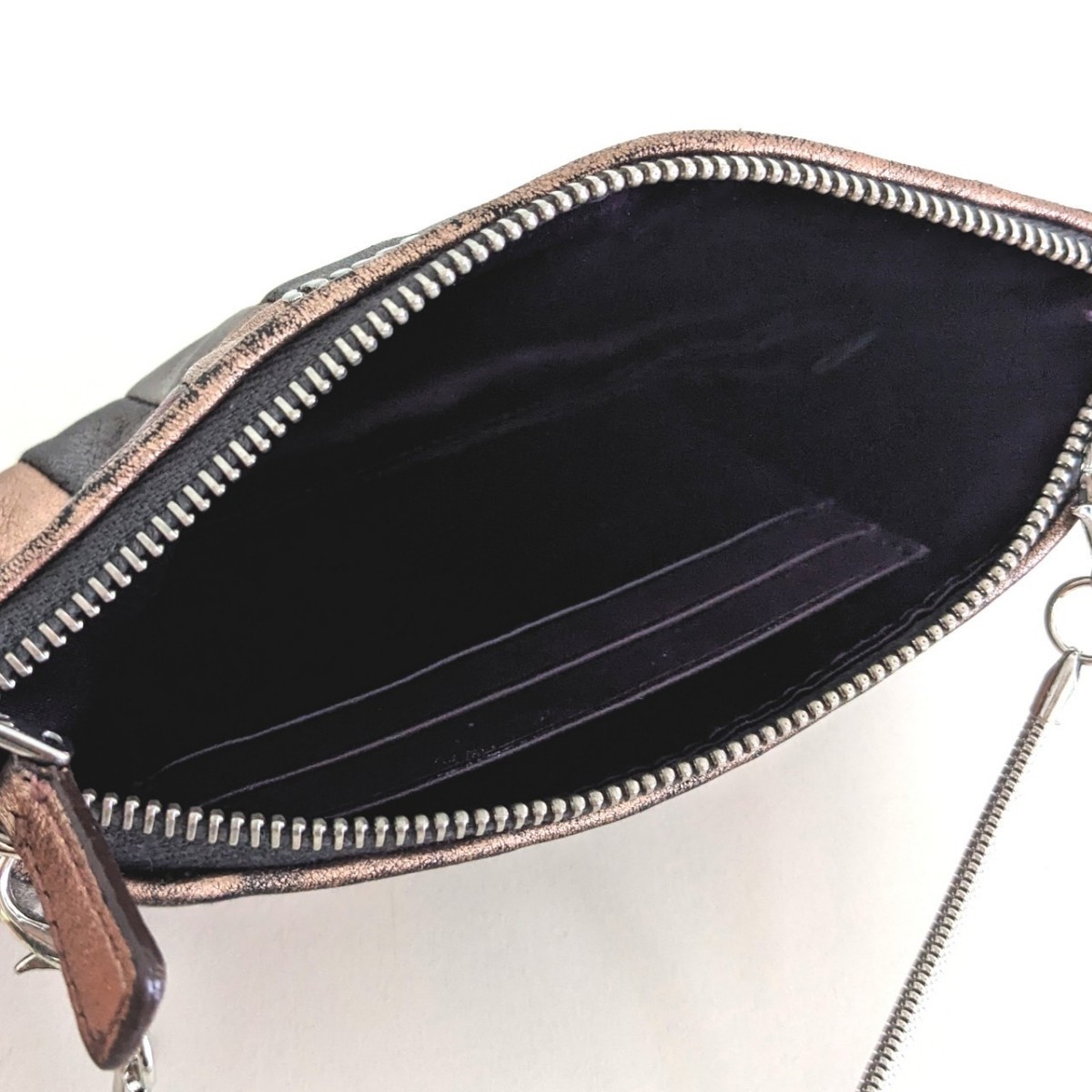  superior article MiuMiu 2way leather sakoshu pouch Mini shoulder bag purse pochette clutch bag bag body bag Prada PRADA