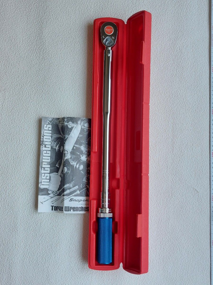 スナップオン トルクレンチ Snap-on 1/2 (12 7mm) 貴重 未使用品 スナップオン トルクレンチ Snap-on 1/2 (12 7mm) 貴重 未使用品