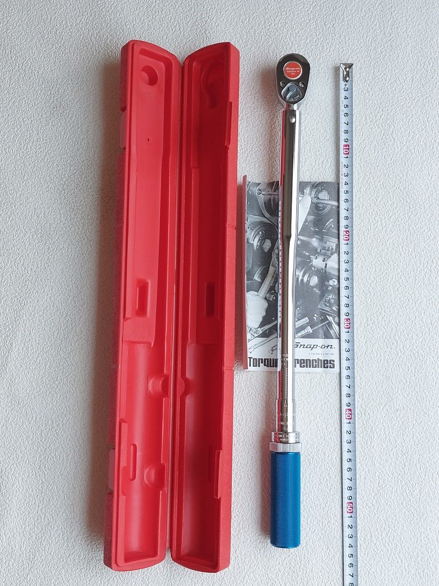 スナップオン トルクレンチ Snap-on 1/2 (12 7mm) 貴重 未使用品 スナップオン トルクレンチ Snap-on 1/2 (12 7mm) 貴重 未使用品
