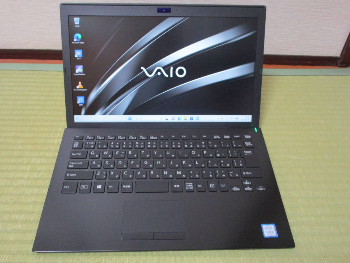 8世代ハイスペック VAIO VJPG11C11N Win11 Pro Core i 5-8250U 8GB SSD