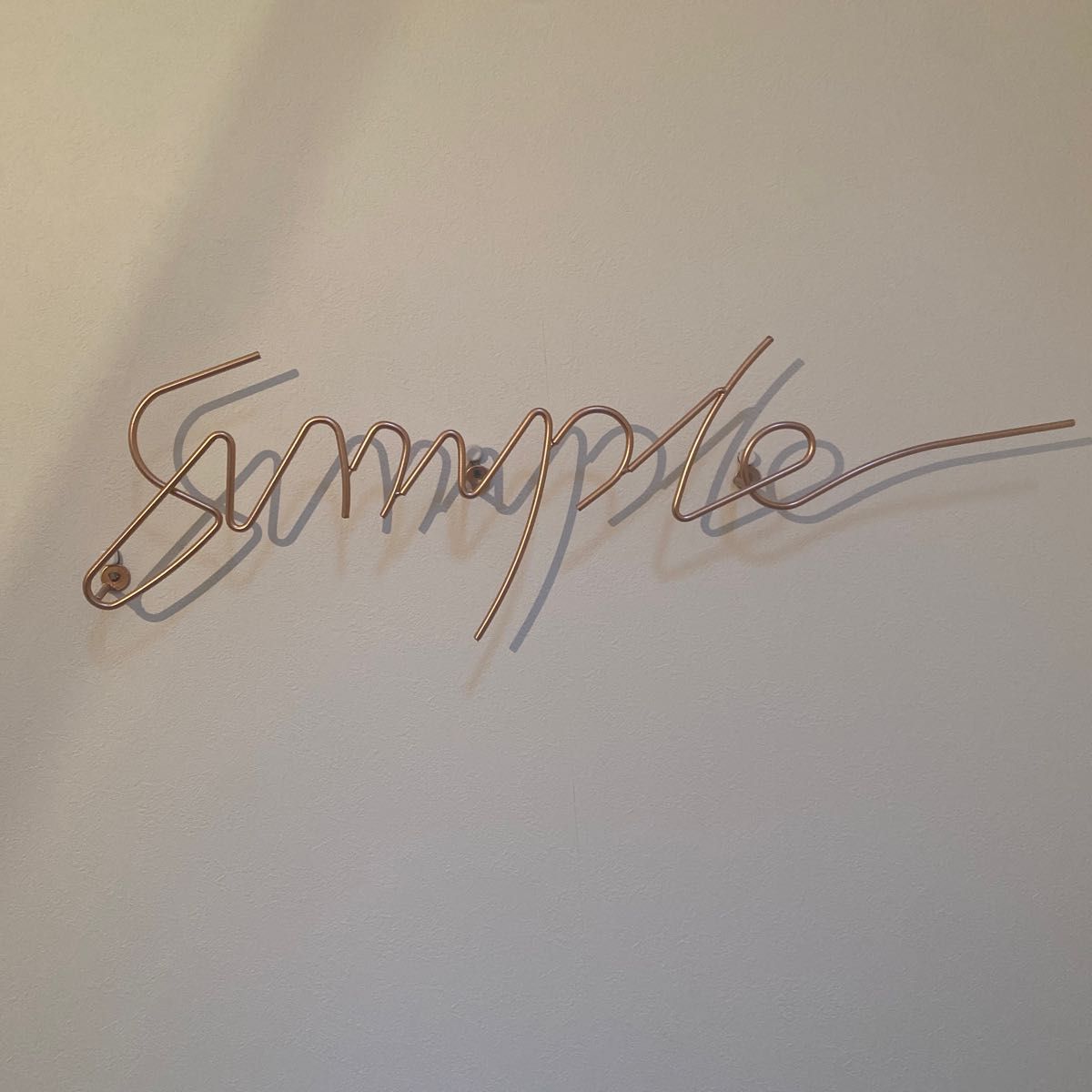 希少ウォールサインハンガーsimple