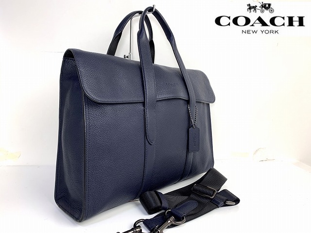 極美品 送料無料 コーチ メンズ COACH メトロポリタン レザー 2way