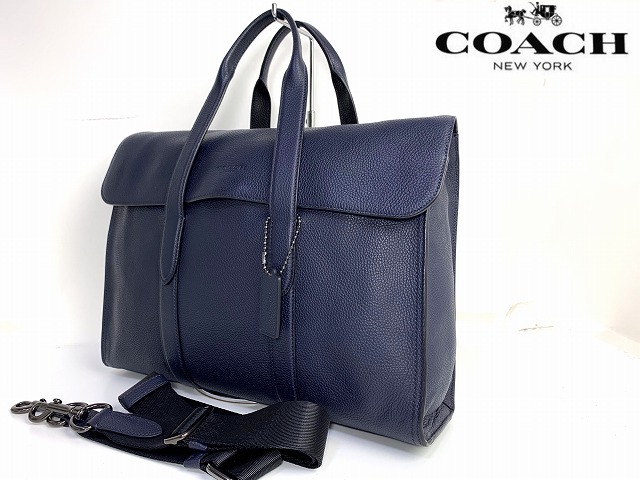 極美品 送料無料 コーチ メンズ COACH メトロポリタン レザー 2way