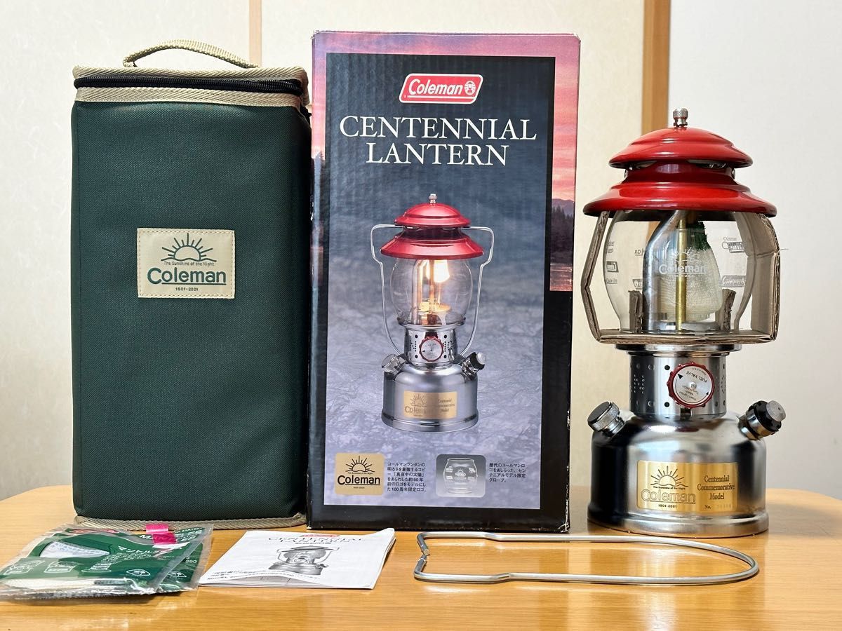 新品　Coleman CENTENNIAL Lanthan Colemanコールマン センテニアル　ランタン 100周年限定モデル