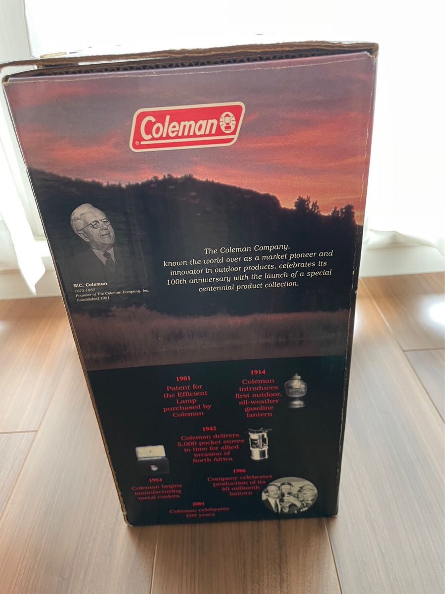 新品　Coleman CENTENNIAL Lanthan Colemanコールマン センテニアル　ランタン 100周年限定モデル