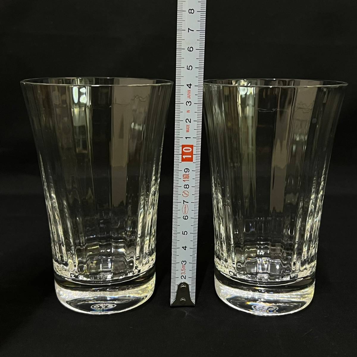 お歳暮 BACCARAT バカラ ミルニュイ ハイボール グラス 2個セット 刻印