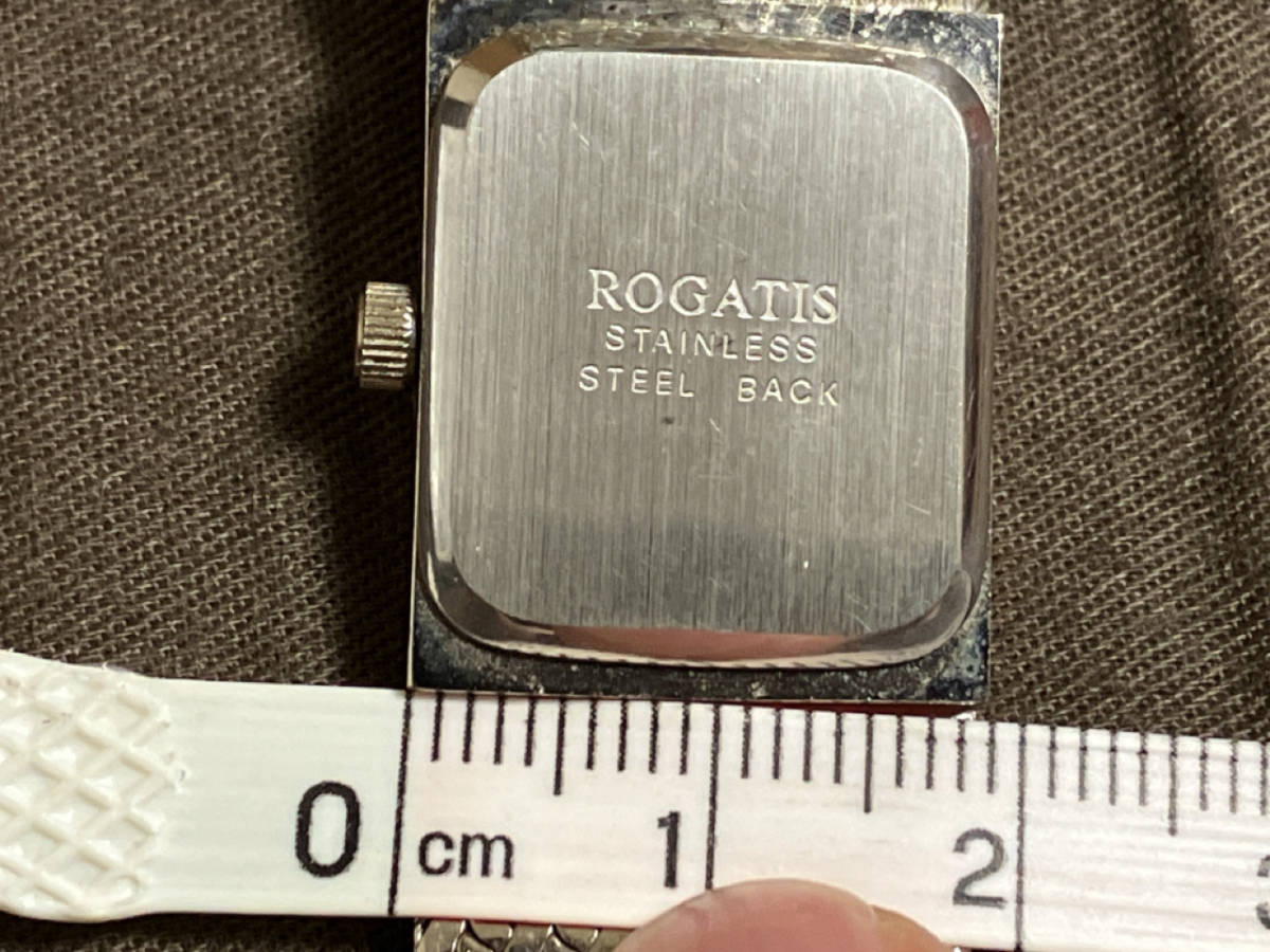 ROGATIS 婦人用腕時計 角型 ブラック|Yahoo!フリマ(旧PayPay ROGATIS 婦人用腕時計 角型 ブラック|Yahoo!フリマ(旧PayPay