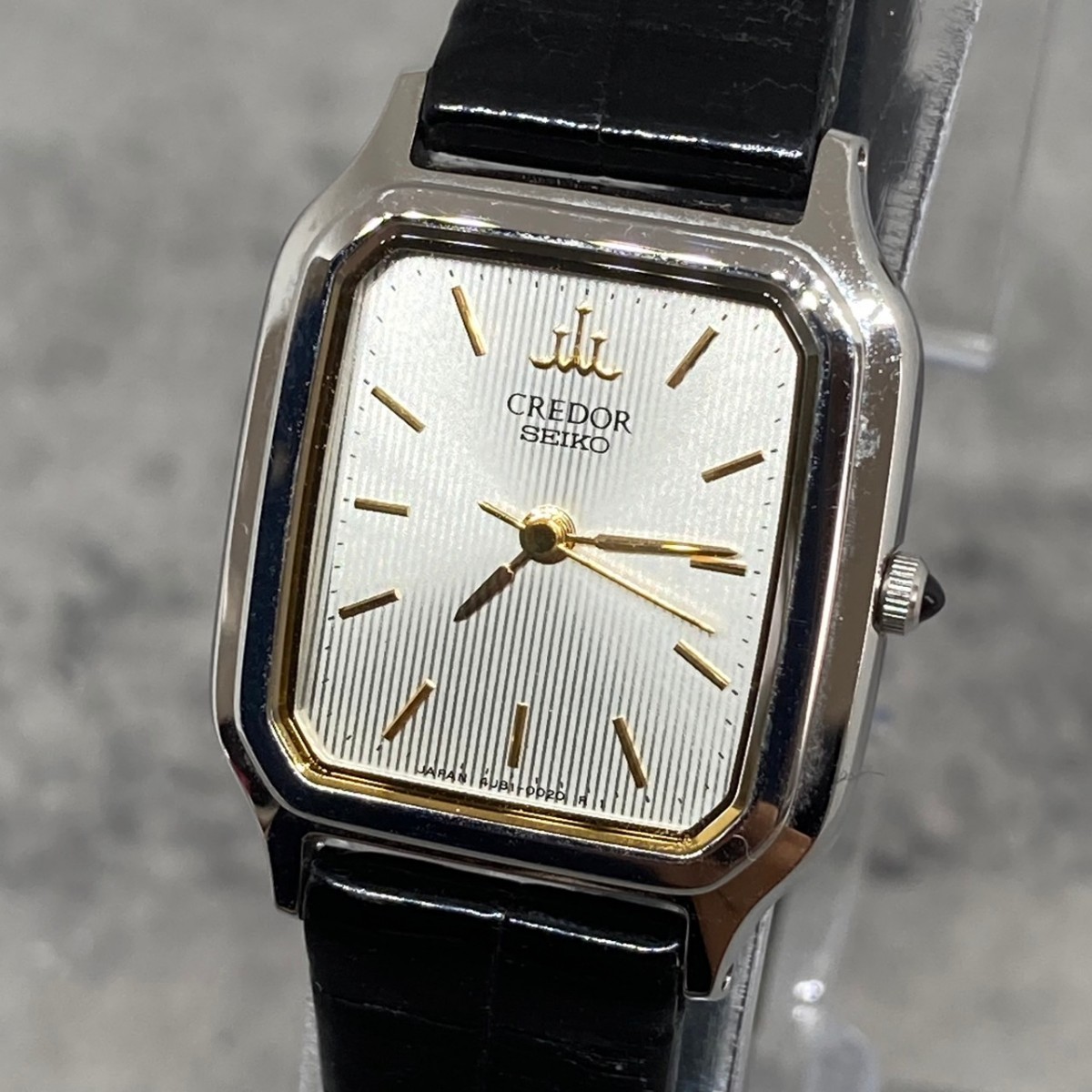 ◇稼働品◇美品◇ SEIKO セイコー QZ 4J81-5020 クレドール スクエア