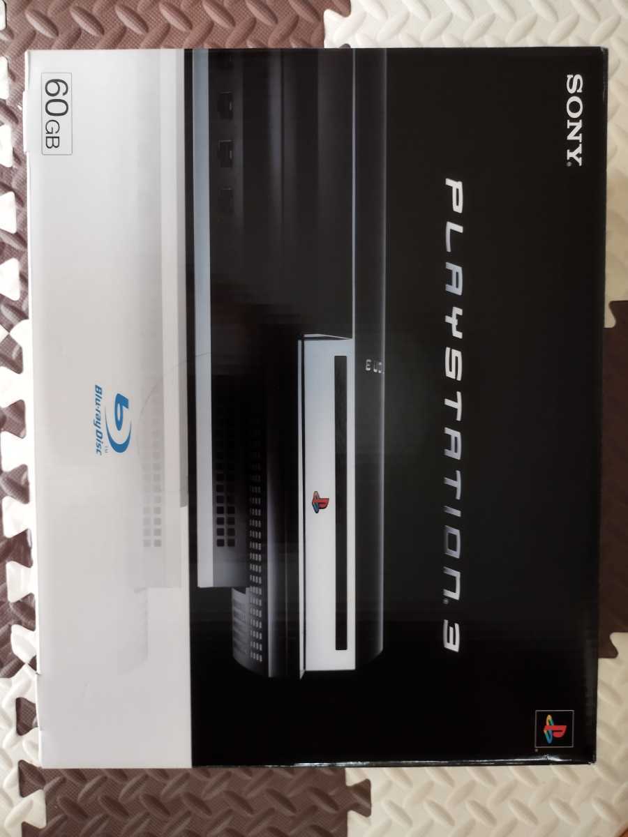 新品同様 初期型 PS3本体 CECHA00 60GB SONY　動作確認済　プレイステーション3 　プレステ3 　ソニー ブラック PlayStation3