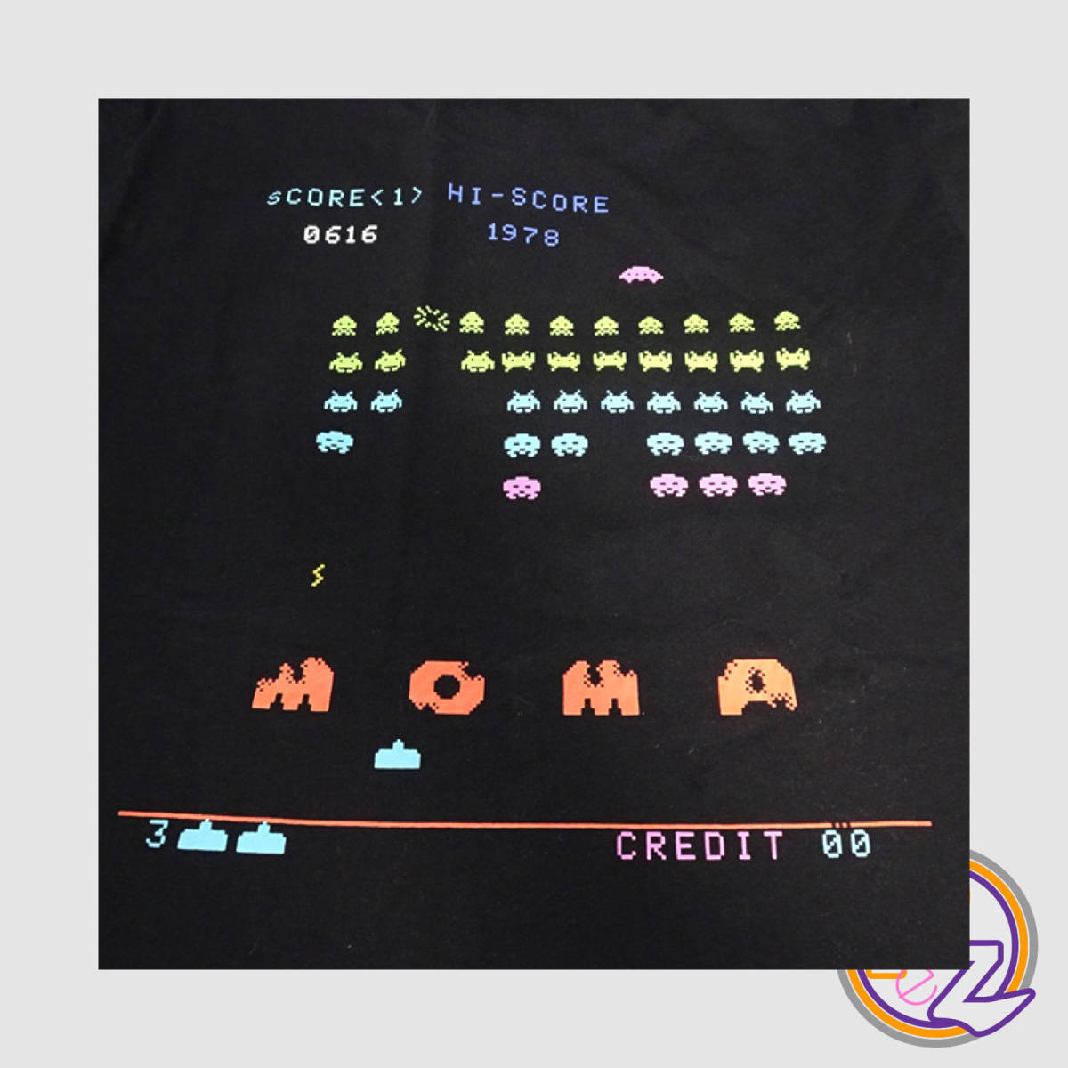 【新品】■UT MoMA■Tシャツ(SPACE INVADER)■(S)　ユニクロ　インベーダー_画像1