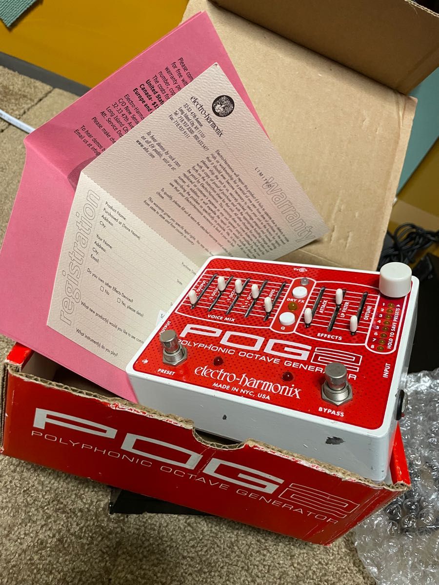 POG2 【 直輸入品】electro-harmonix 購入オンラインストア - tanjinkod.rs
