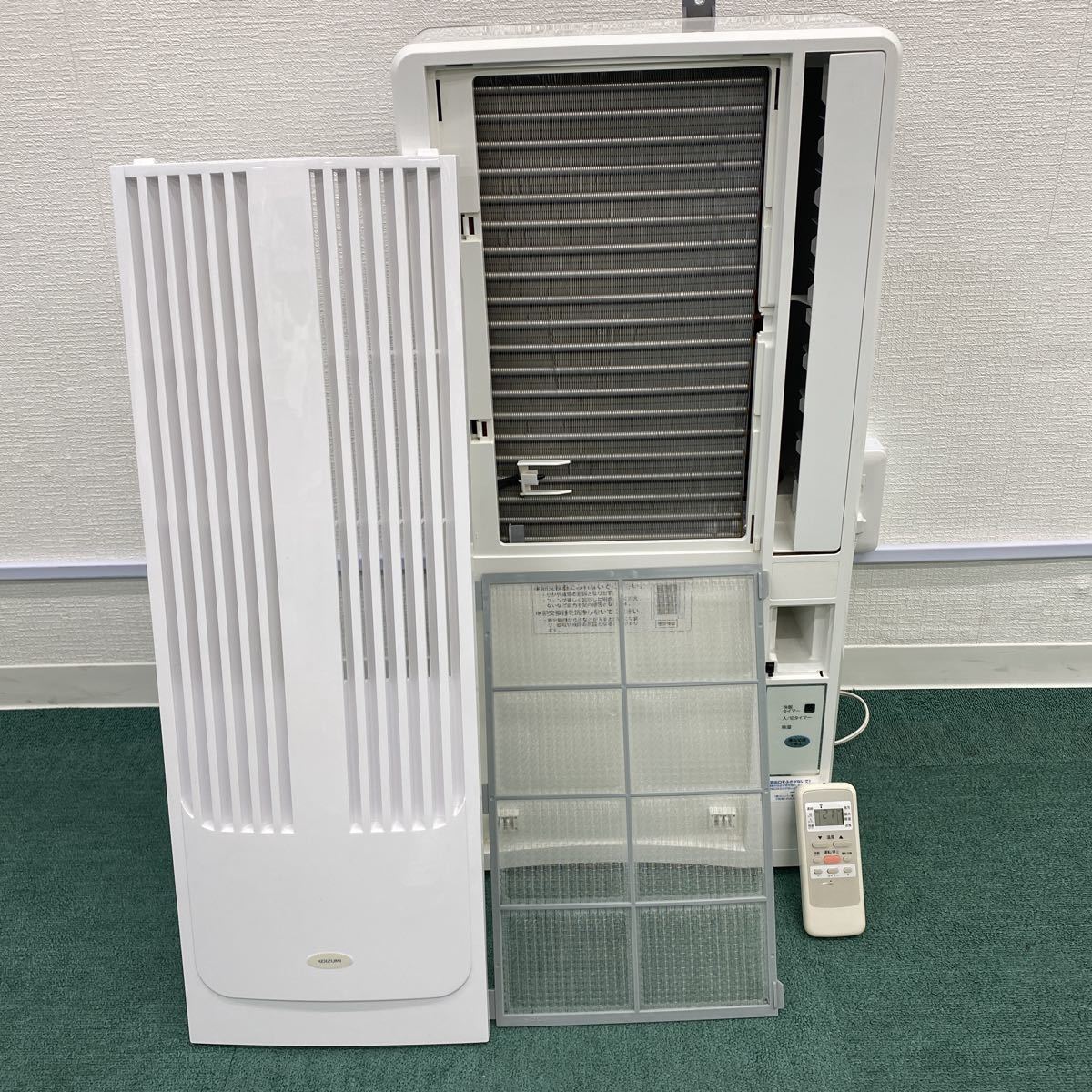中古品 1スタ】KOIZUMI コイズミ ウインドエアコン 窓用エアコン 2019