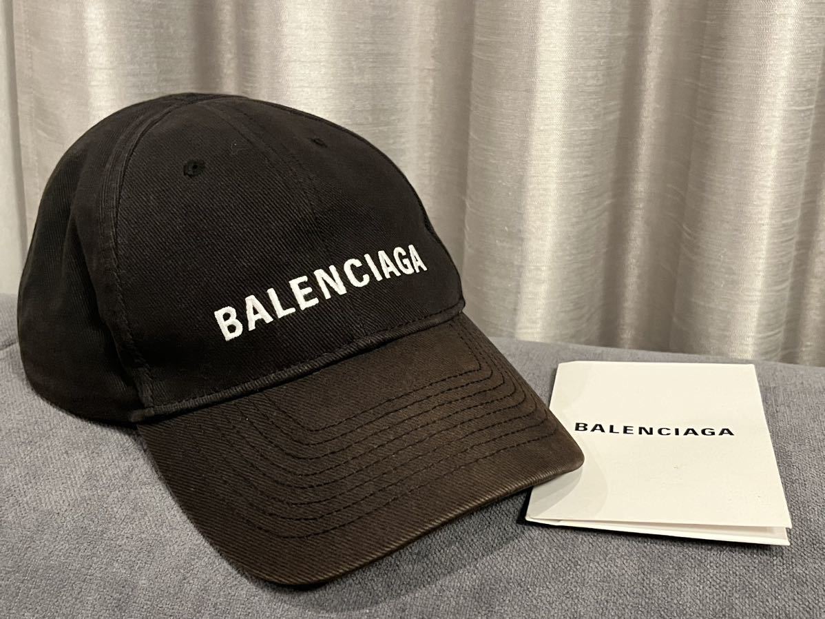 JPタグ】BALENCIAGA バレンシアガ ロゴ ARCHETYPE キャップ L