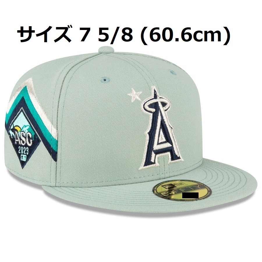 【MS】7 5/8サイズ(60.6cm)！大谷翔平 2023年オールスター戦試合着用モデル エンゼルス NEW ERA公式キャップ（帽子）新品 WBC