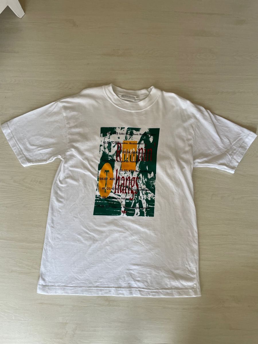 アディダス　adidas マラソン　ランニングTシャツ　メンズM