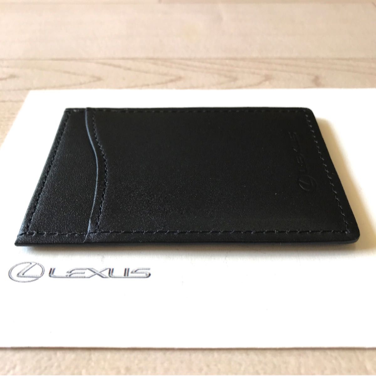 ■新品未使用■ レクサス LEXUS 純正『スマートカードキーケース』正規品 スピンドルパターンⅡ ブラック 抗菌加工 送料無料！