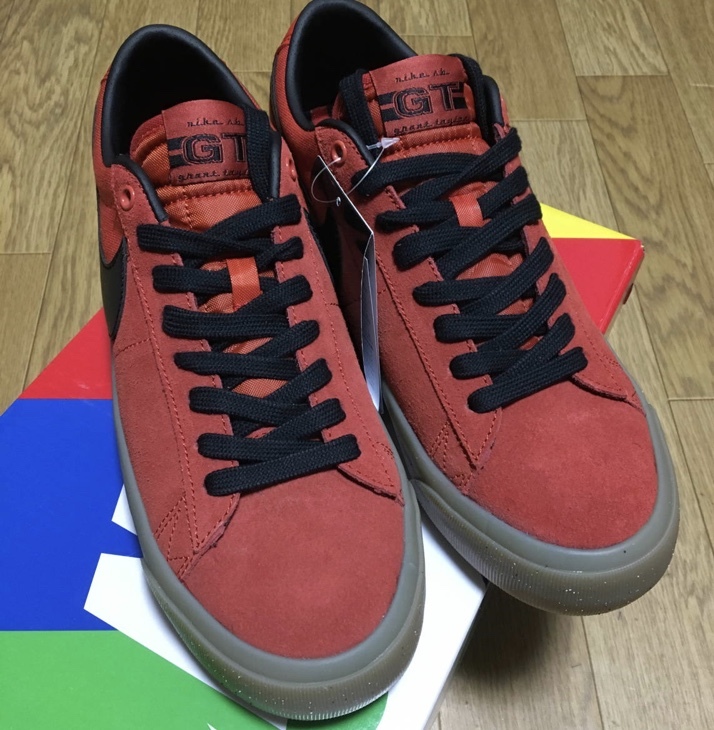 新品未試着 26.5cm NIKE SB ZOOM BLAZER LOW PRO GT ナイキ エスビー ズーム ブレーザー プロ ブレザー DC7695-600【即決 即発送】_画像3