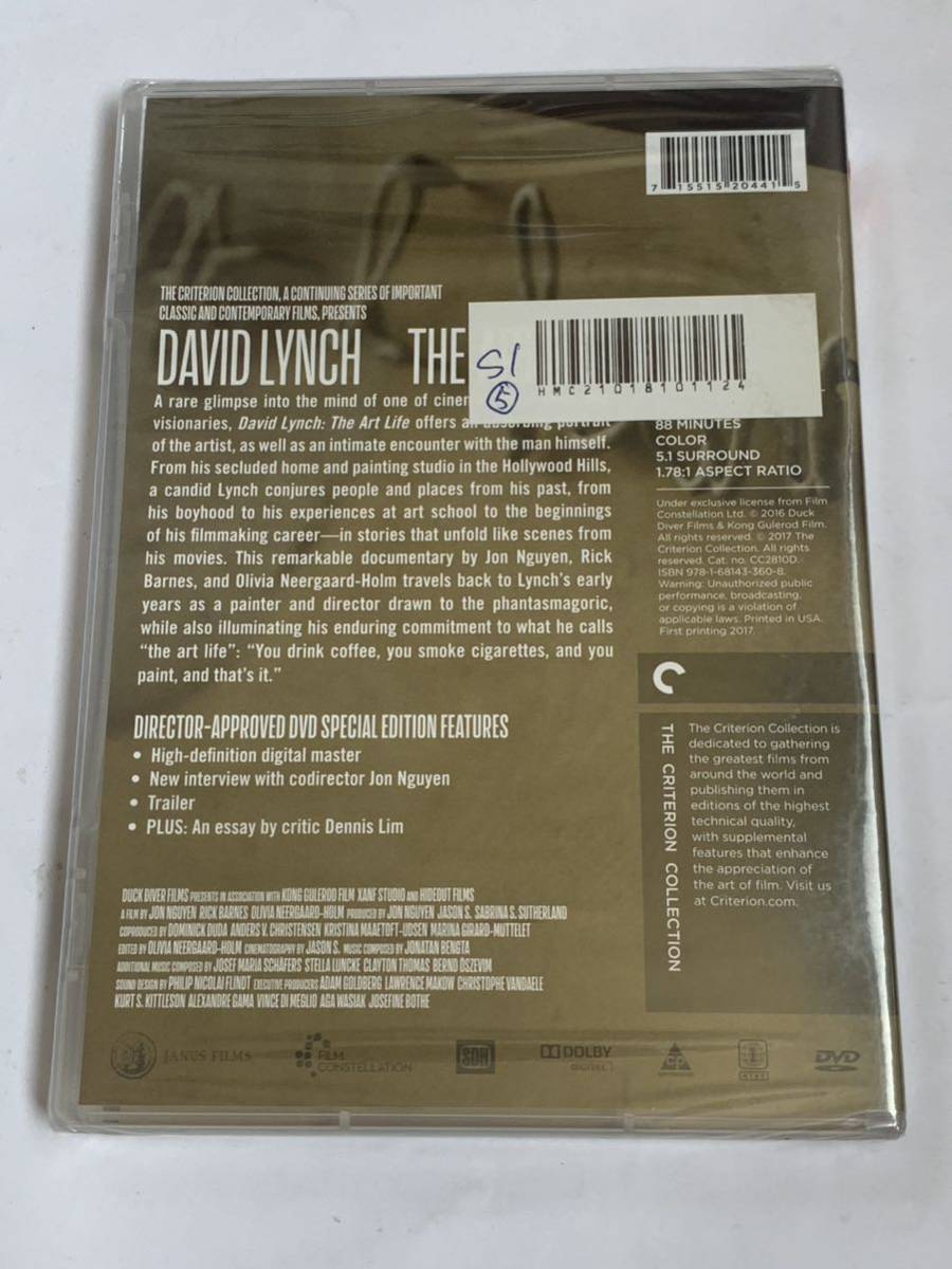 ☆Z－214 David Lynch: The Art Life (Criterion Collection) DVD 輸入盤_画像2