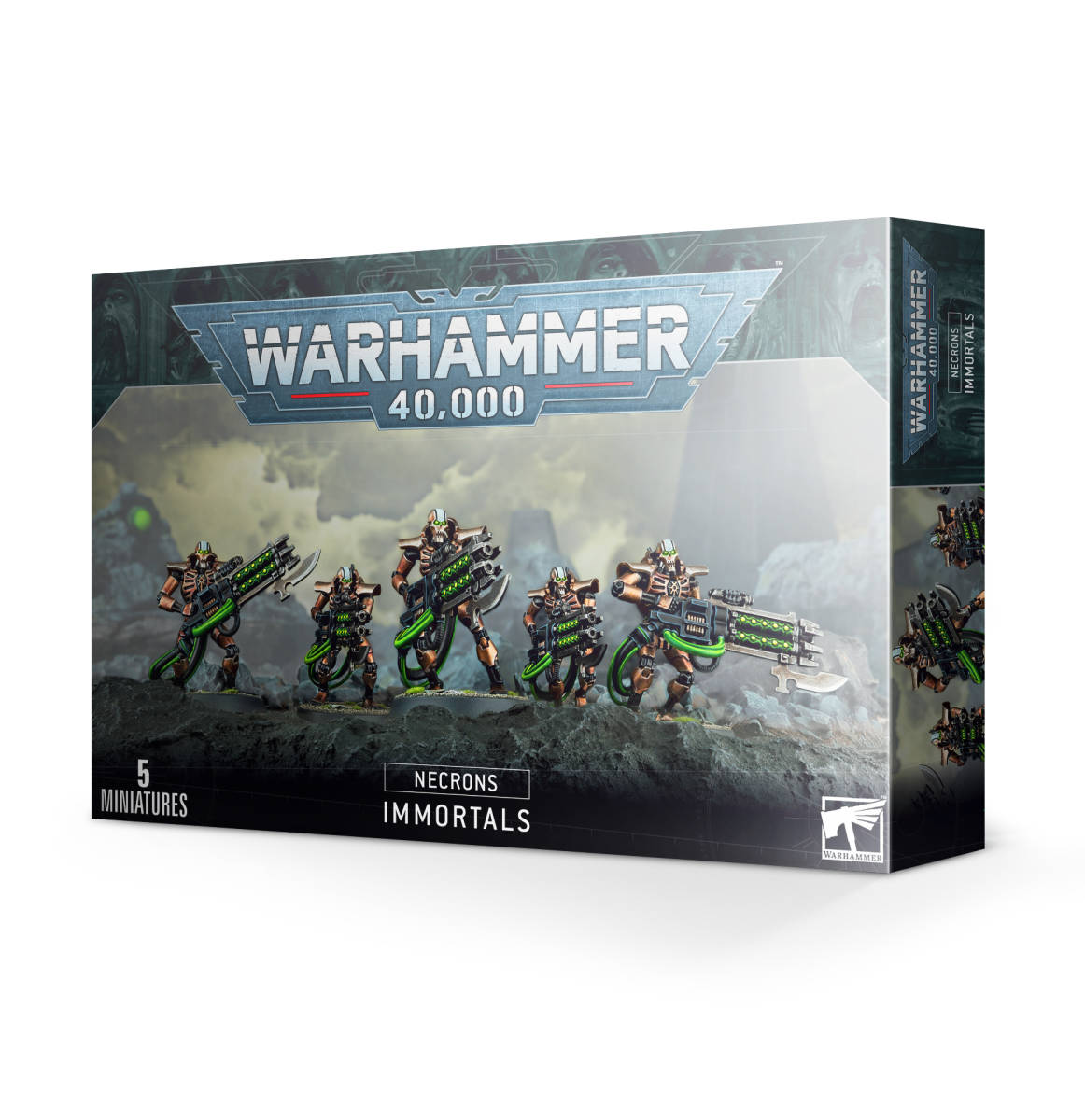 送料無料 新品 ウォーハンマー 40000 ネクロン イモータル / デスマーク 49-10 Warhammer 40K: Necrons: Immortals/Deathmarks
