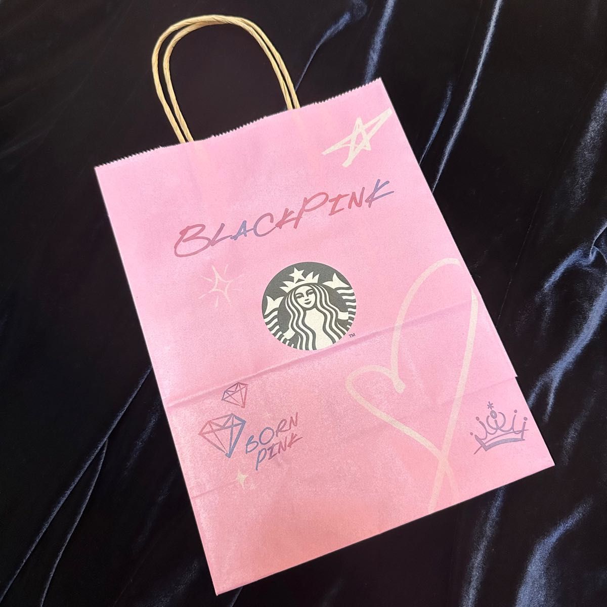 [ STARBUCKS ] x BLACKPINK  ピンクグラフィティボトル 正規品 スタバ ブラックピンクコラボ