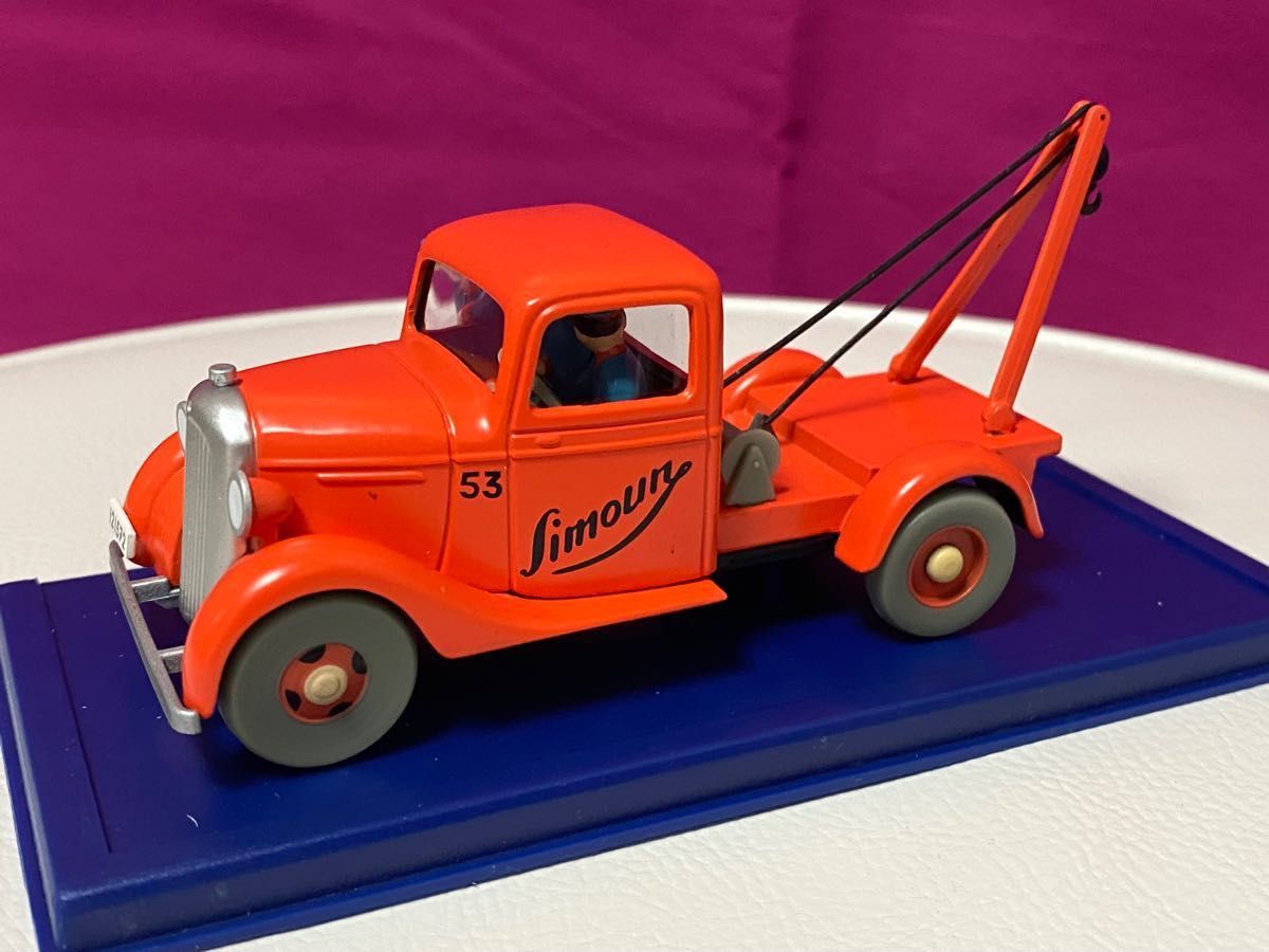 Tintinタンタン車】CHEVROLET PICK-UP レッカー車 トラック 1/43