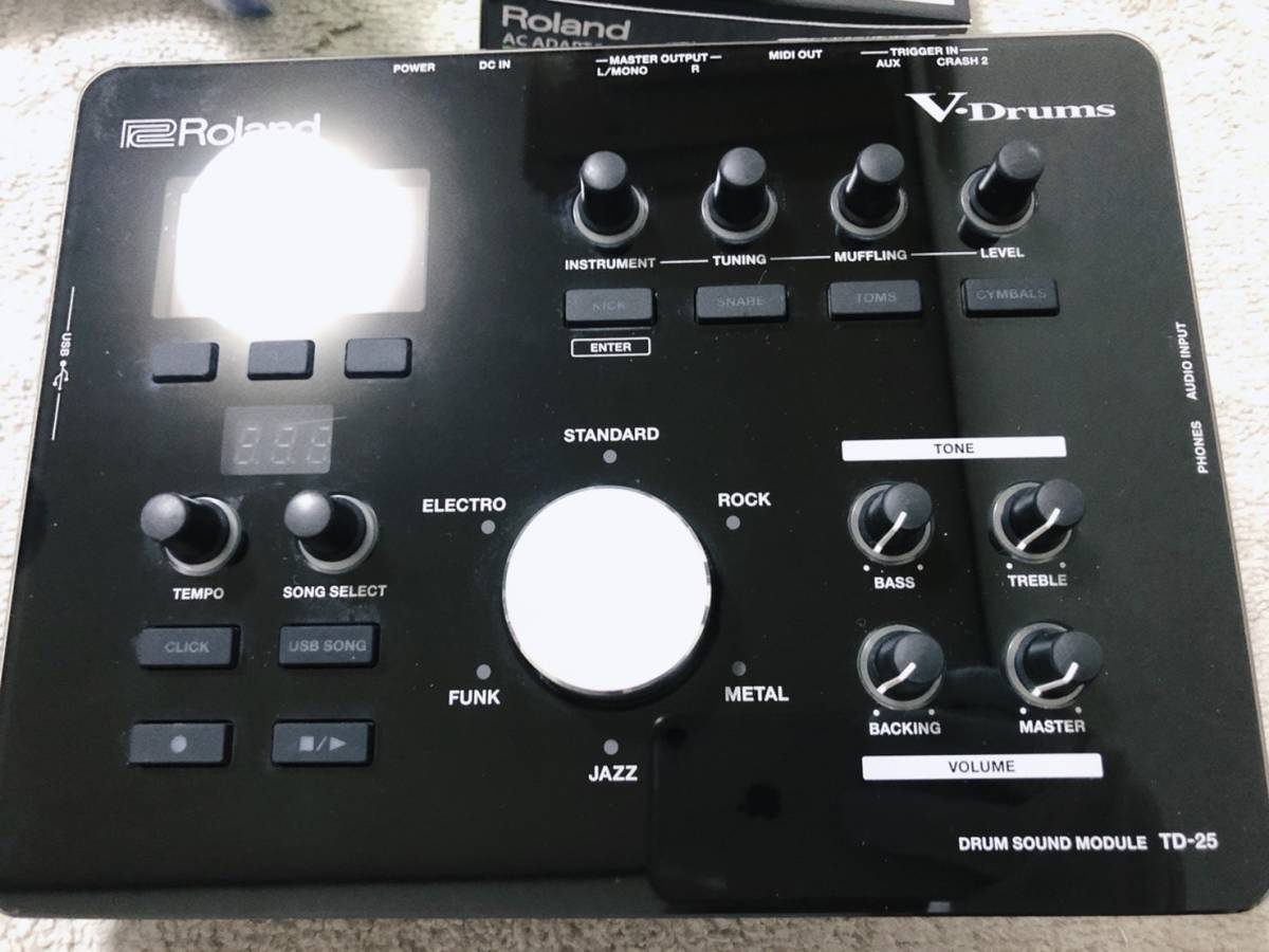 Roland TD-25 電子ドラム v1 11(最新) (2)|Yahoo!フリマ(旧PayPay