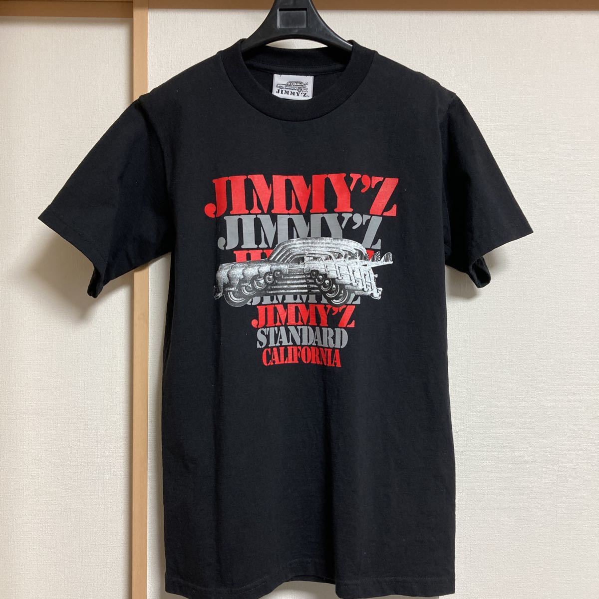 【美品】STANDARD CALIFORNIA×JIMMY'Z スタンダードカリフォルニア×ジミーズ Tシャツ ブラック Sサイズ_画像1