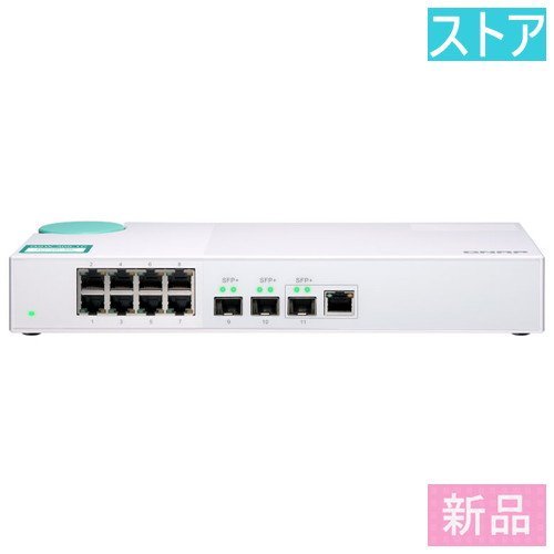 新品・ストア QNAP QSW-308-1C 8+1ポート ハブ(100BASE-TX(100Mbps))