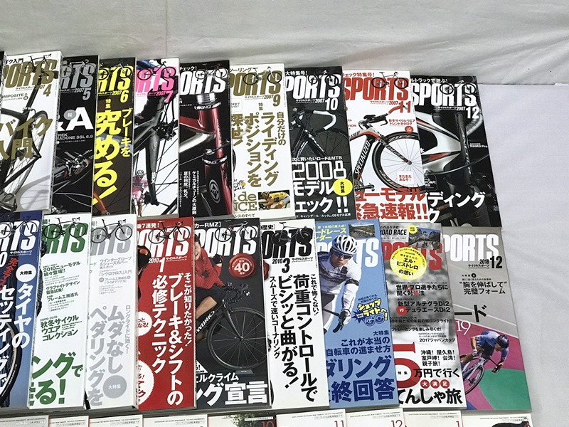 カメ)BICYCLE CLUB / 自転車雑誌 / CYCLE SPORTS / ロードバイクライフ / Tarzan 特別編集 まとめ 雑誌 セット ◆T2307013 KG14Bの画像3