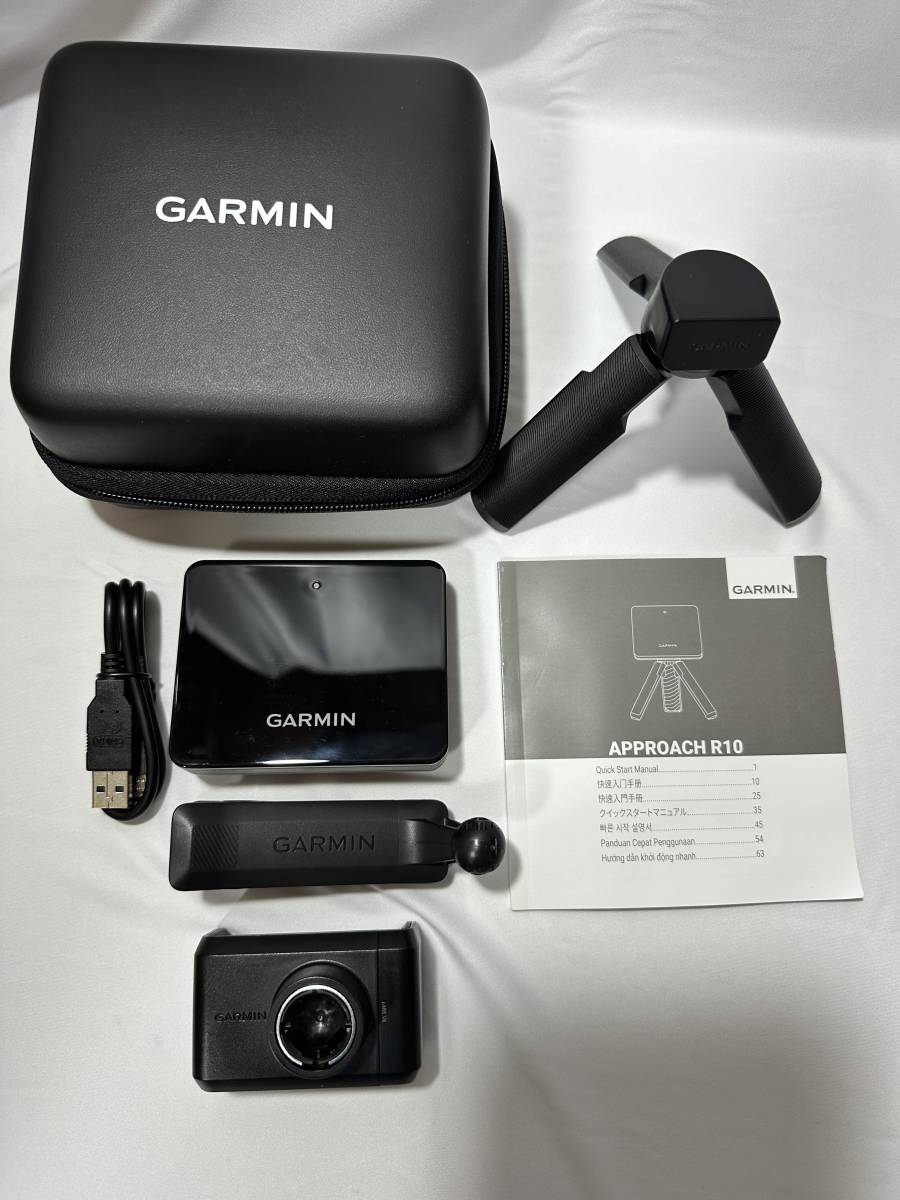 美品】ガーミン GARMIN アプローチR10 ポータブル弾道測定器 APPROACH