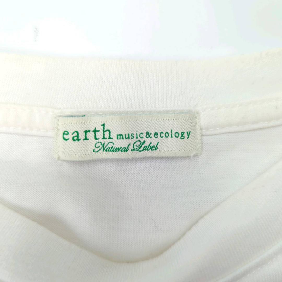 earth music&ecology ポケットTシャツ オフホワイト リユース ultraltoの画像3