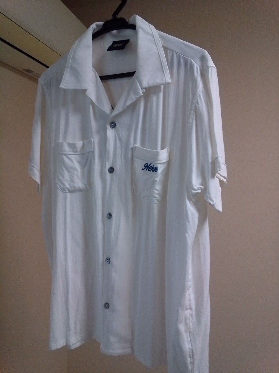 お値下げ）　藤井風　白シャツ　ヘンレコユニフォーム　Ｍサイズ　新品同様 　ボーリングシャツ　 半袖シャツ